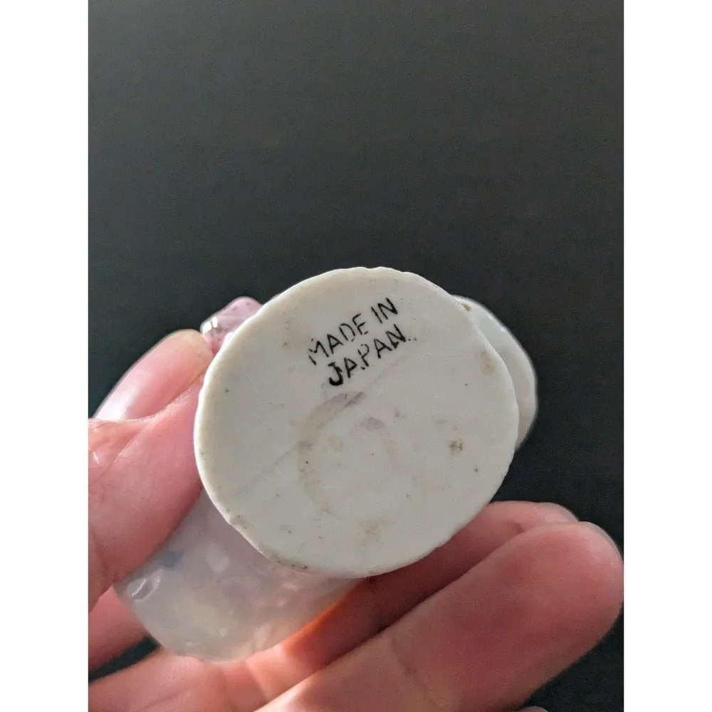 Mini Porcelain Rose Basket 2.5